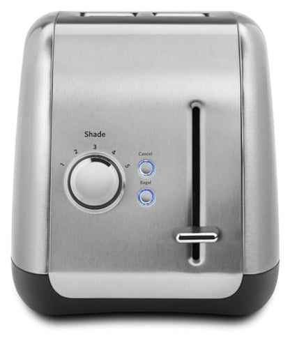 KitchenAid 2-Slice Toaster with Manual Lift Lever, KMT2115, Stainless Steel