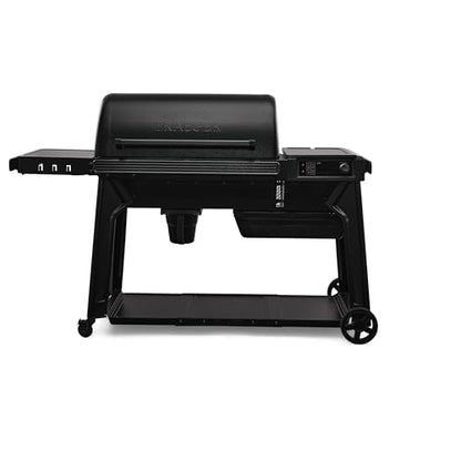 Traeger Grills Woodridge Pro Electric Wood Pellet Grill and Smoker, 970 Sq. In., Outdoor Pellet Smoker Grill with Digital Sensor and Side Shelf, Wi-FIRE Technology, Super Smoke Mode, TFB97JLH