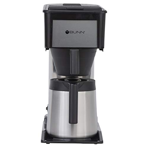 BUNN BT BT Speed Brew 10-Cup Thermal Carafe Home Coffee Brewer, Black