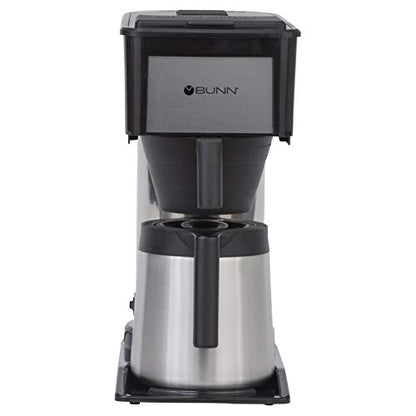 BUNN BT BT Speed Brew 10-Cup Thermal Carafe Home Coffee Brewer, Black