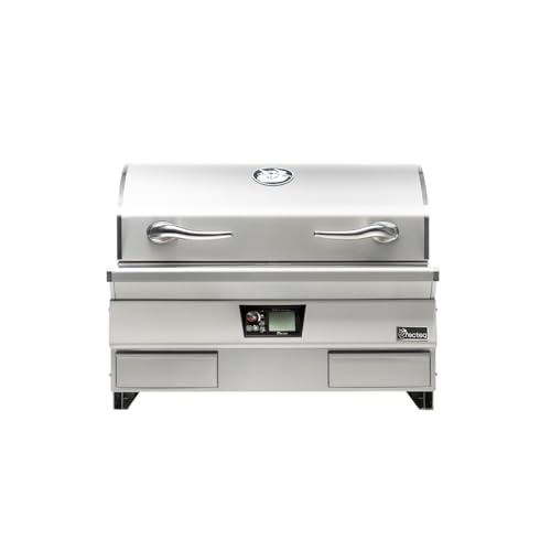 recteq E-Series Built-In 1300 Pellet Smoker Grill, Wi-Fi-Enabled Outdoor Grills & Smokers, Electric Pellet Grill with 1300 Sq In Cook Space