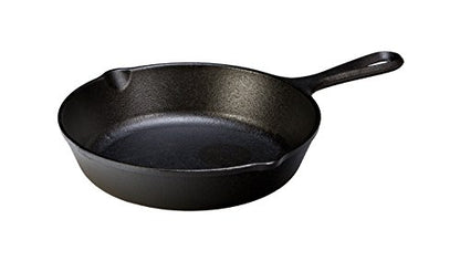 Lodge Wildlife Series-8" Cast Iron Skillet with Duck Scene, 8", Black