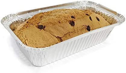 SINTOP Aluminum Foil Bread Pans Disposable | 1.5lb Loaf Pans with Lids | 50 Pack | Dessert Boxes - Perfect for Baking, Storing, Takeout
