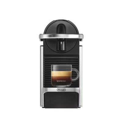 De′Longhi Nespresso Pixie EN127.S, Fully Automatic Coffee Machine, One-Button Coffee Machine with Multi-Function, Welcome Set Included, Compact Design, 19 Bar Pressure, 1260W, Silver