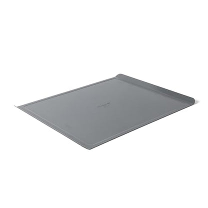 Calphalon Titan Steel Core PFA Free Nonstick 17 x 14 Cookie Sheet Baking Pan, Heavy Duty Reinforced Steel Bakeware for Even Heating, Oven Safe Baking Tray for Cookies