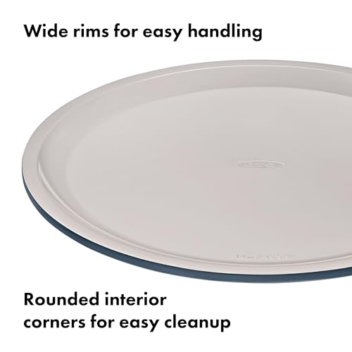 OXO Good Grips Non-Stick Pro Ceramic Coated Metal Bakeware 15” Pizza Pan – Storm Blue