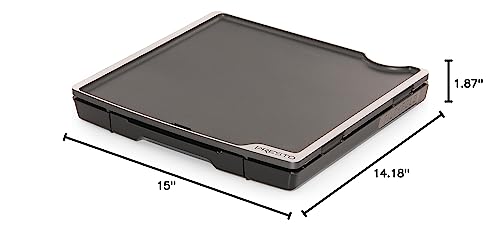 Presto 07071 15-inch Electric Tilt-n-fold Griddle, Black