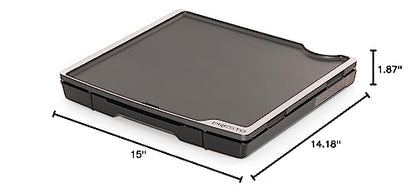 Presto 07071 15-inch Electric Tilt-n-fold Griddle, Black