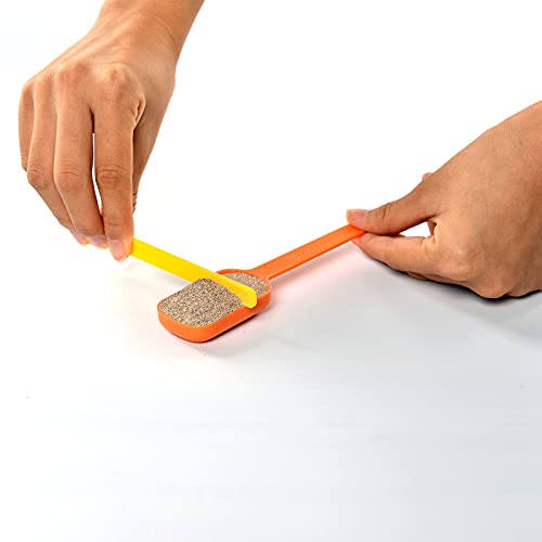 DOTINGHUX Plastic Measuring Spoons 8-Piece,Assorted Colors