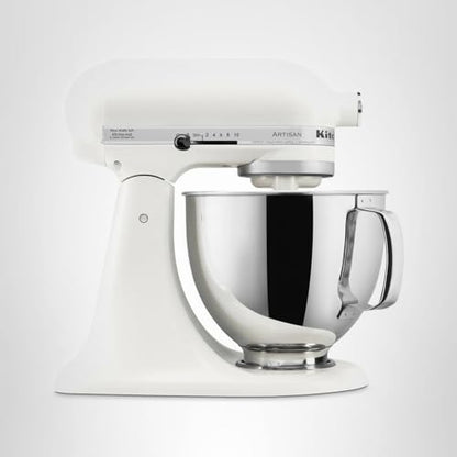 KitchenAid Artisan Series 5 Quart Tilt Head Stand Mixer, KSM150PS, Porcelain White