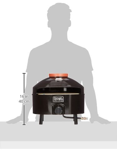 Pizzacraft Portable Outdoor Pizza Oven - Stonebaked Pizza Oven - Thermabond Technology, Even Heat Distribution, and 2 Baking Stones - Stainless Steel - Perfect for Backyard, Camping, and Tailgating