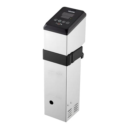 VEVOR Sous Vide Precision Cooker, 1500W Sous-Vide Cooking Machine, Immersion Circulator with LED Digital Display, Adjustable Screw Clamp, Fast-Heating, Accurate Temperature & Timer Control, Sous-Vide