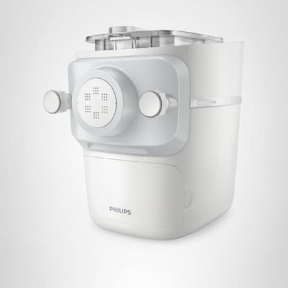 Philips 7000 Series Pasta Maker, ProExtrude Technology 150W, 8 discs, Perfect Mixing Technology, Prepare up to 8 Portions, HomeID App, White, (HR2660/03)