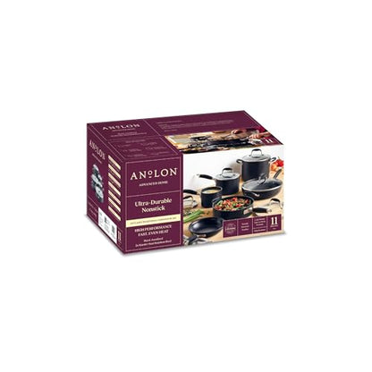 Anolon Advanced Home Hard Anodized 11-Piece Cookware Set