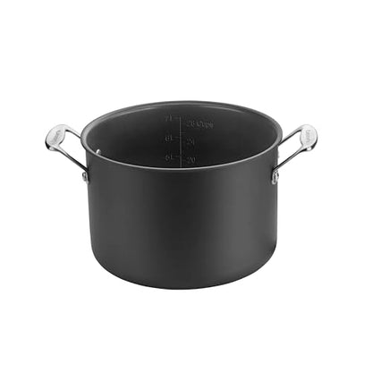 Cuisinart Chef's Classic PURELYCERAMIC™ Nonstick PFAS Free Hard-Anodized 8-Quart Stockpot with Cover, 666C-24