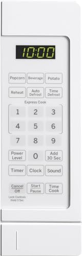 GE Countertop Microwave Oven, 700 Watt, 0.7 Cu. Ft., White, GCST07N1WWW