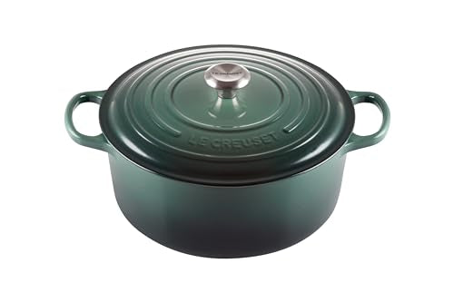 Le Creuset Enameled Cast Iron Signature Round Dutch Oven, 9 qt., Artichaut