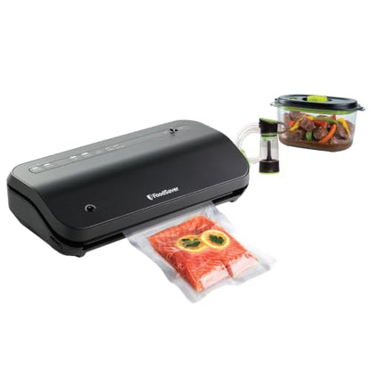 FoodSaver Preserve Vacuum Sealing System Starter Kit with Bags and Rolls