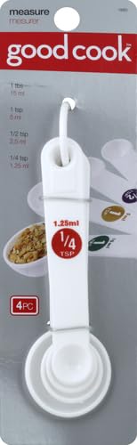Good Cook Classic Set of 4 Measuring Spoons