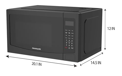 FRIGIDAIRE 1.1-Cu-Ft 1000-Watt Microwave, ONYX