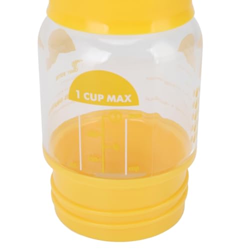 ZAWELIYO Butter Maker Cup, Manual Churner Bottle for Homemade Fresh Butter, Plastic Multifunctional Cream Separator with Built in Strainer for Cooking Baking