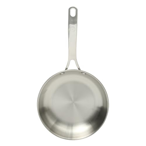 Martha Stewart Castelle 8" Stainless Steel Frying Pan Non Toxic Fry Pan Skillet