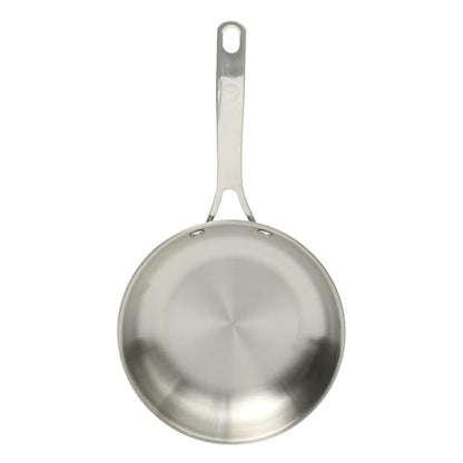 Martha Stewart Castelle 8" Stainless Steel Frying Pan Non Toxic Fry Pan Skillet