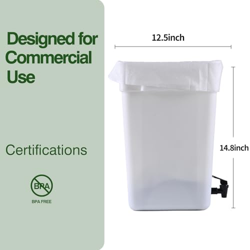 Snap! Cold Brew Cube - 5 gallon Commercial Cold Brew System,Cold Brew Coffee Set，Cold Brew Coffee Maker-Whtie