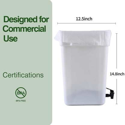 Snap! Cold Brew Cube - 5 gallon Commercial Cold Brew System,Cold Brew Coffee Set，Cold Brew Coffee Maker-Whtie