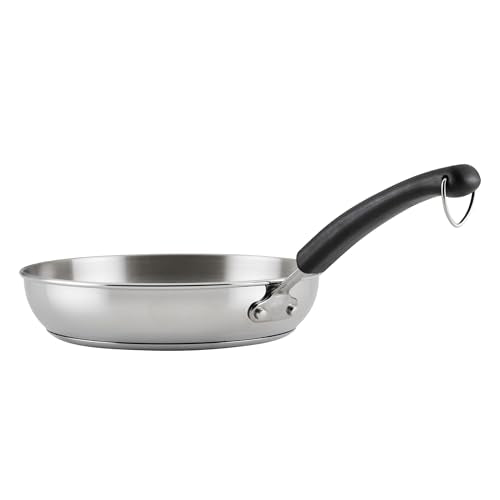 Farberware Brilliance Stainless Steel Cookware Set, 10 Piece Pots and Pans Set
