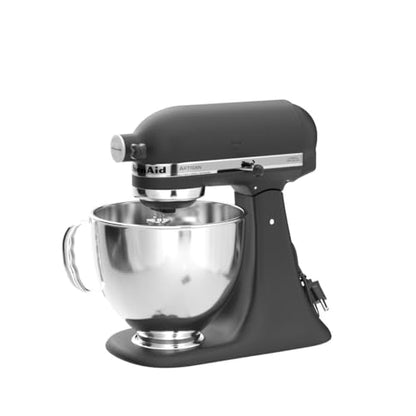 KitchenAid Artisan, 5-Qt Tilt Head Stand Mixer, KSM150PS, Cast Iron Black