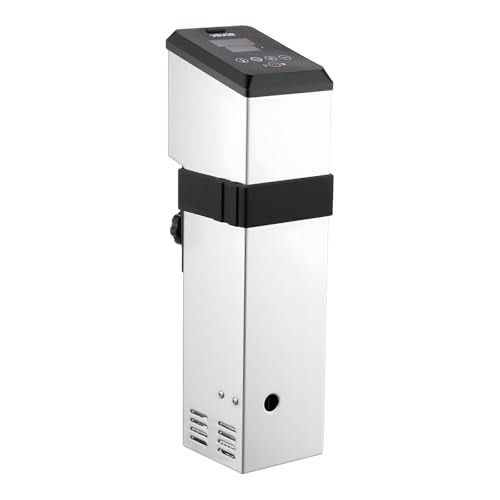 VEVOR Sous Vide Precision Cooker, 1500W Sous-Vide Cooking Machine, Immersion Circulator with LED Digital Display, Adjustable Screw Clamp, Fast-Heating, Accurate Temperature & Timer Control, Sous-Vide