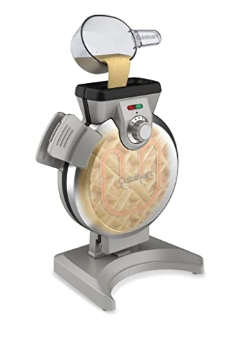 Cuisinart Belgian Waffle Maker, Vertical Iron, Silver, WAF-V100P1