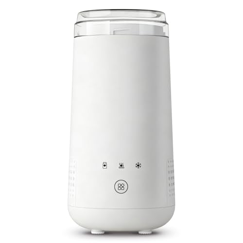 KEINVE Yogurt Maker Machine with Auto Cooling, 250ml/8.5oz Personal Yogurt Machine, One-Touch Control, Fresh Yogurt Daily, Compact Yogurt Maker for Home & Office