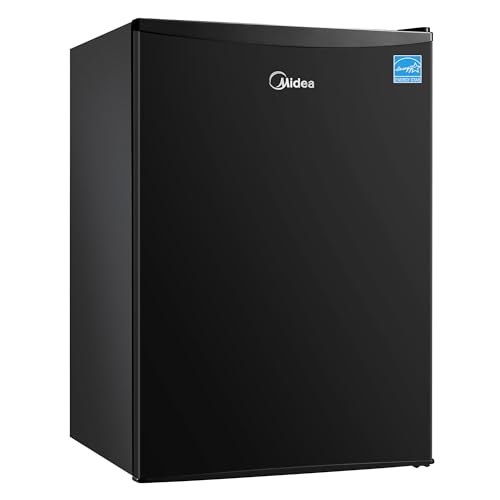 Midea 2.7 Cu.ft Mini Fridge, Energy Star Certified, Low Noise for Office