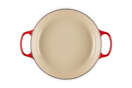 Le Creuset Enameled Cast Iron Signature Braiser, 3.5 qt., Cerise