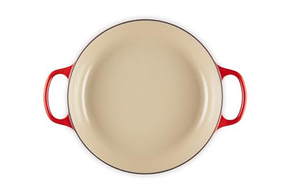 Le Creuset Enameled Cast Iron Signature Braiser, 3.5 qt., Cerise