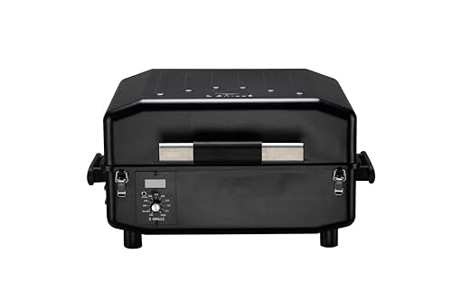 Z GRILLS 2026 200A Pellet Grill & Smoker - 202 sq.in Compact Wood Pellet BBQ with PID 3.0 Precision Control, Auto Feed System, Portable Small-Space Grill for Camping & Backyard Cooking