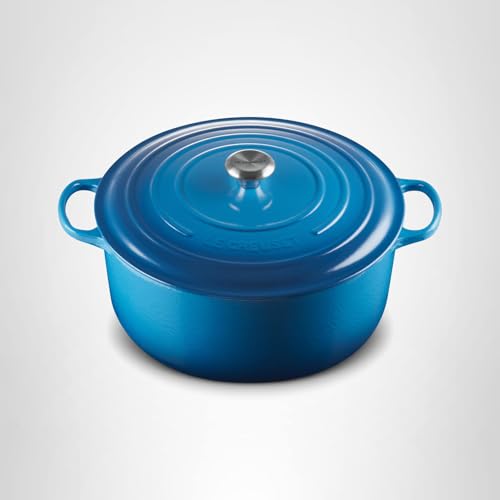 Le Creuset Enameled Cast Iron Signature Round Dutch Oven, 9 qt., Marseille