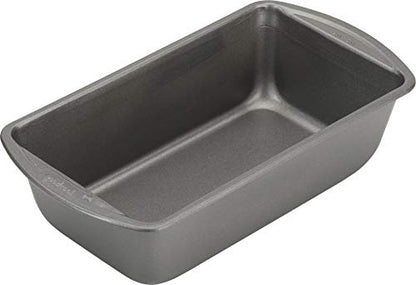 GoodCook Nonstick Loaf Pan Heavy-Duty Steel Bakeware with Easy-Clean Non-Stick Coating, Oven & Dishwasher Safe Pan, 9 x 5-Inch, Gray