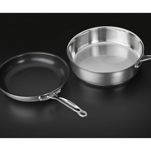 Cuisinart Chef's Classic Stainless Cookware 13-Piece Set, 77-13