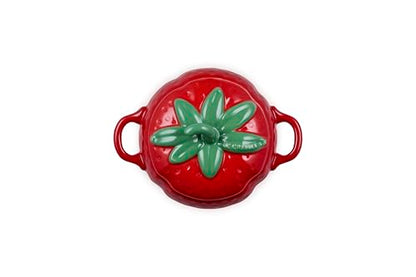 Le Creuset Stoneware Strawberry Mini Cocotte, 19 oz., Cerise