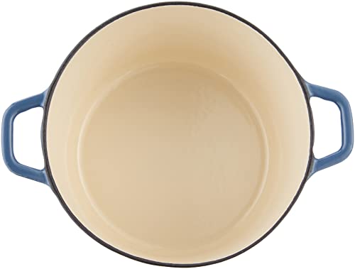 Cuisinart 3 Qt Casserole, Covered, Enameled Provencial Blue