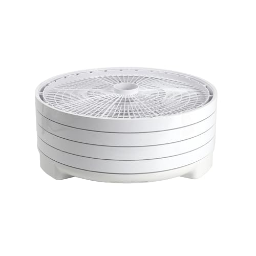NESCO FD‑1040 Gardenmaster Digital Pro 4 Tray Food Dehydrator for Home Food Preservation, White Electric Dehydrator with Expandable Tray Capacity