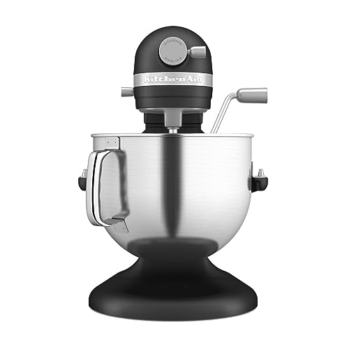 KitchenAid 7 Quart Bowl-Lift Stand Mixer with Accessories, KSM70SKXX, Cast Iron Black