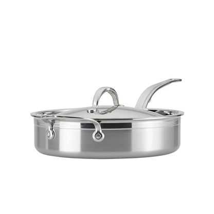 ProBond Forged 3.5-Quart Professional Clad Stainless Steel Sauté Pan with Lid