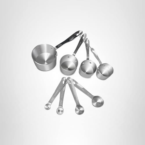 All-Clad Stainless-Steel 8 pc. Standard-Size Measuring Cup & Spoon Combo Set