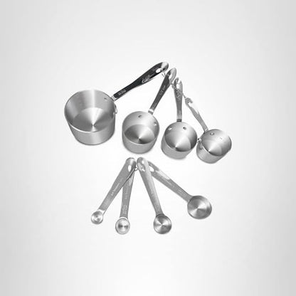 All-Clad Stainless-Steel 8 pc. Standard-Size Measuring Cup & Spoon Combo Set