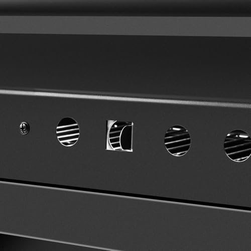 Charcoal Grill, BBQ Grill Charcoal Grill with Pull-Out Grease Tray for Outdoor Patio Backyard, Compact Version