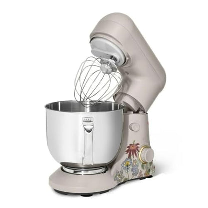 Wonderful Kitchen Stand Mixer 5.3 Qt Bowl, 12 Speeds Tilt-Head, Dough Hook Flat Beater Whisk for Baking Tasks Metal Build for Baking (Wildflower Porcini Taupe)